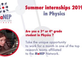 Summer internships 2019