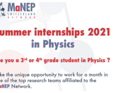 Summer internships 2021