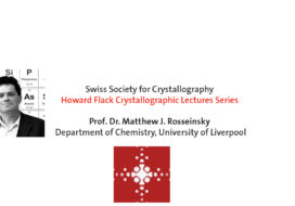 The Howard Flack Crystallographic Lecture Series – Prof. Matthew J. Rosseinsky