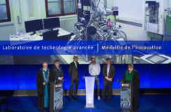 The Laboratory of Advanced Technology receives the UNIGE innovation medal