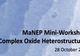 Feedback on MaNEP mini-workshop