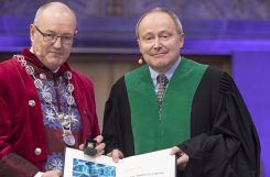 Jean-Marc awarded an honorary doctorate