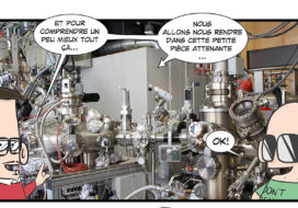 The ARPES/STM lab of UNIFR in ComicScience